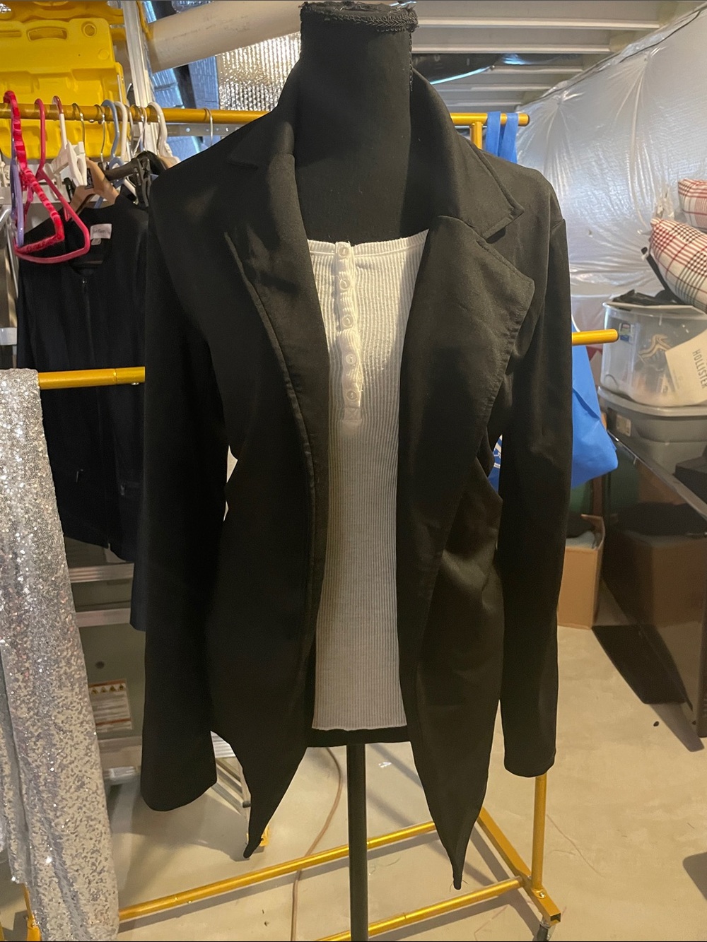 Women's Black Tailored Blazer Jacket